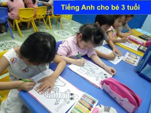 Tiếng Anh cho bé 3 tuổi ở Quảng Ngãii