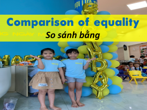 So sánh bằng (Comparison of equality)