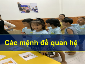 Các mệnh đề quan hệ