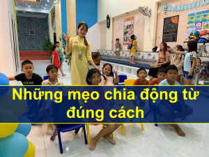 Những mẹo chia động từ đúng cách