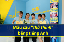 Mẫu câu “thả thính” bằng tiếng Anh