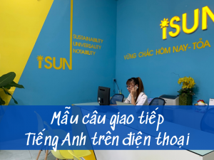 Mẫu câu giao tiếp tiếng anh trên điện thoại