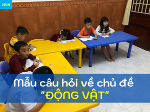 Mẫu câu hỏi về chủ đề động vật