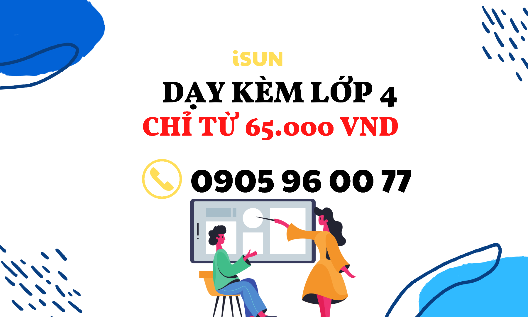 Dạy kèm tiếng anh lớp 4