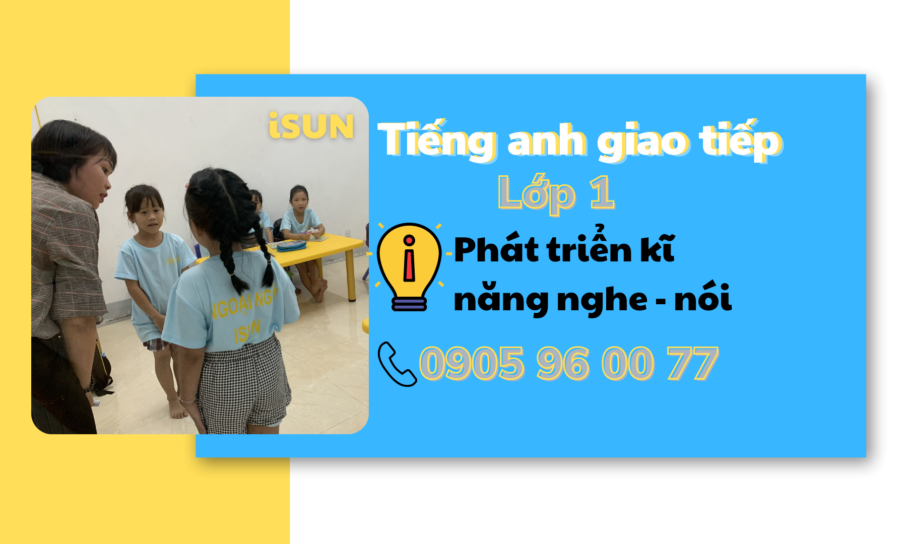 Tiếng anh giao tiếp lớp 1