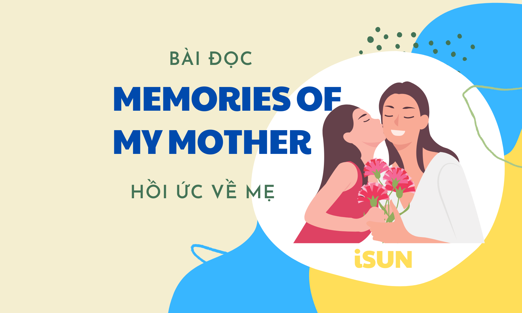 Bài đọc MEMORIES OF MY MOTHER