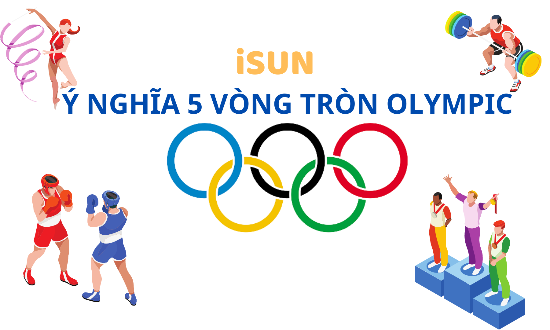 Ý NGHĨA 5 VÒNG TRÒN OLYMPIC