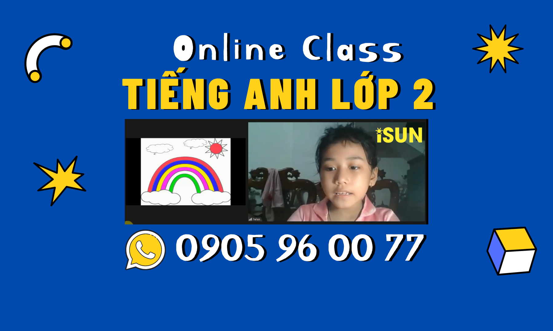 TIẾNG ANH ONLINE CHO TRẺ LỚP 2
