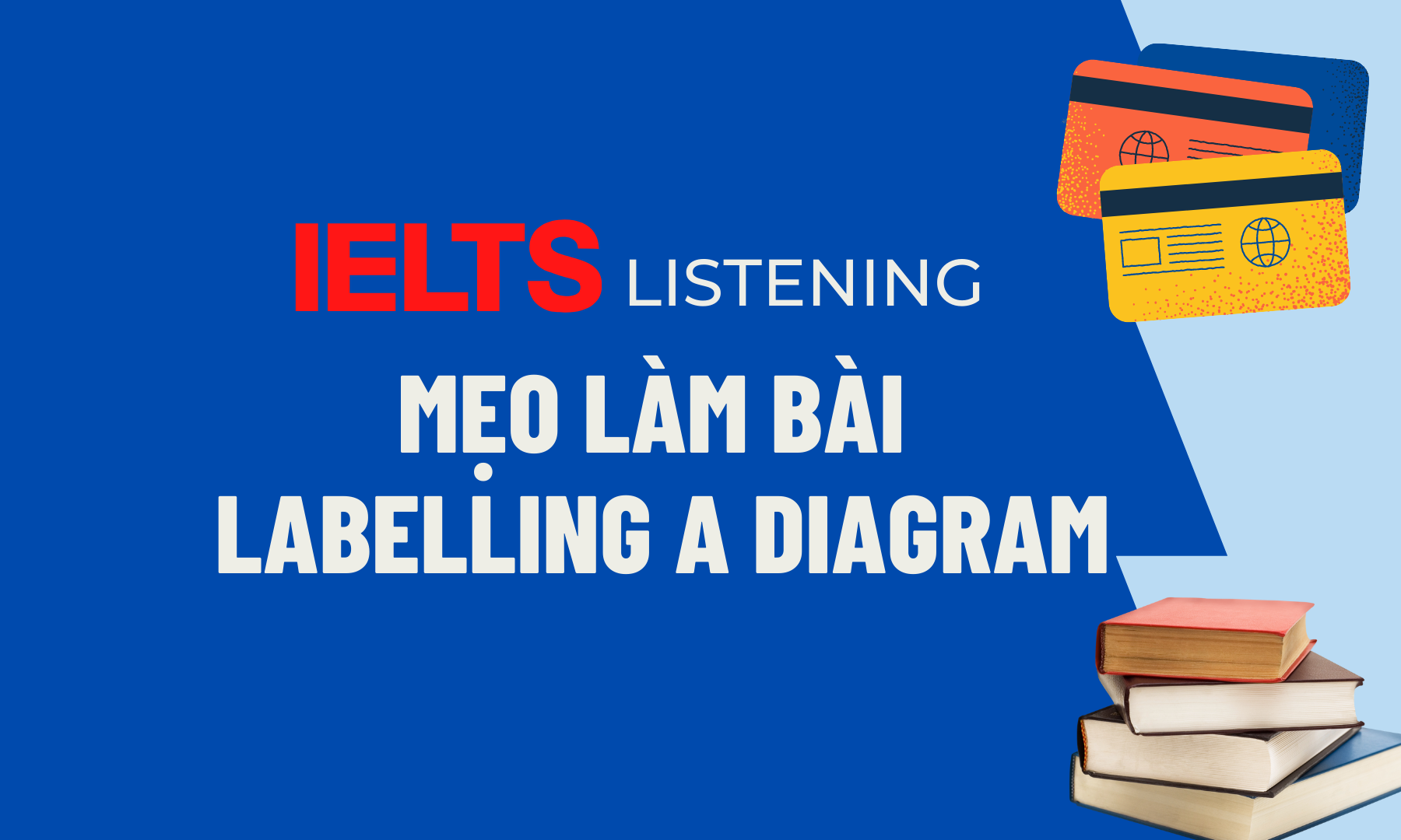 IELTS LISTENING – MẸO LÀM BÀI LABELLING A DIAGRAM