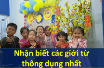 Nhận biết các giới từ thông dụng nhất