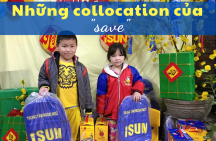 Những collocation của “save”