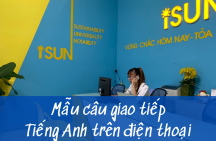 Tổng hợp mẫu câu giao tiếp tiếng Anh trên điện thoại