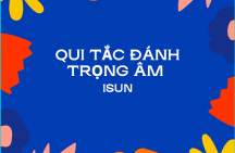 Quy tắc đánh trọng âm trong Tiếng Anh siêu dể nhớ cho các sĩ tử.