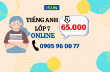 Tiếng Anh lớp 7 online