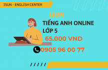 Tiếng Anh online lớp 5
