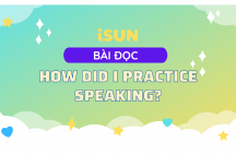 How did I practice Speaking?