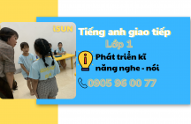 Tiếng Anh giao tiếp lớp 1