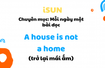 A house is not a home