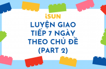 Luyện giao tiếp 7 ngày theo chủ đề part 2