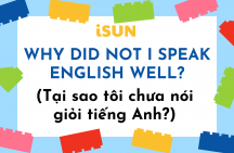 Why did not I speak English well?