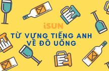 Từ vựng tiếng Anh về đồ uống