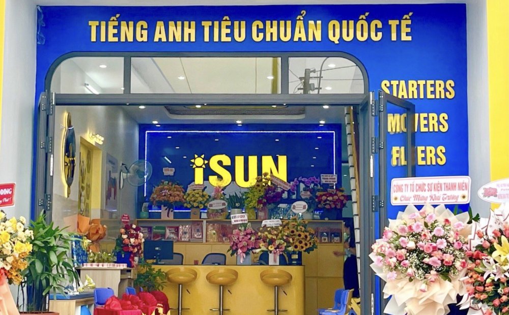 HỆ THỐNG TRUNG TÂM NGOẠI NGỮ iSUN Ở QUẢNG NGÃI