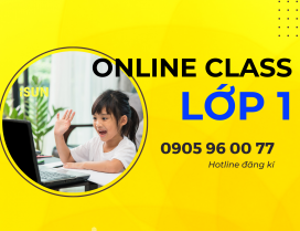 TIẾNG ANH ONLINE LỚP 1