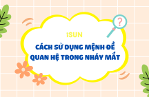 CÁCH SỬ DỤNG MỆNH ĐỀ QUAN HỆ TRONG NHÁY MẮT