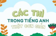 CÁC THÌ TRONG TIẾNG ANH