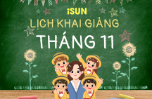LỊCH KHAI GIẢNG THÁNG 11