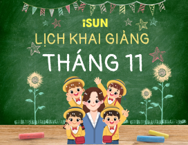 LỊCH KHAI GIẢNG THÁNG 11