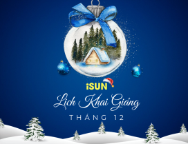 LỊCH KHAI GIẢNG THÁNG 12