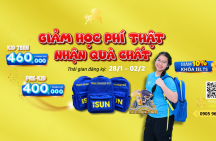 ƯU ĐÃI HỌC PHÍ TIẾNG ANH TẾT 2026
