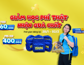 ƯU ĐÃI HỌC PHÍ TIẾNG ANH TẾT 2026
