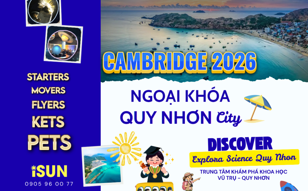 CAMBRIDGE 2026 VÀ NGOẠI KHÓA QUY NHƠN