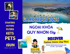 CAMBRIDGE 2026 VÀ NGOẠI KHÓA QUY NHƠN