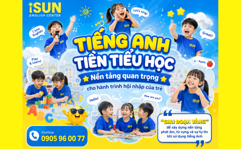 TIẾNG ANH TIỀN TIỂU HỌC PRE-A1