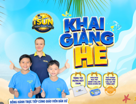 KHAI GIẢNG HÈ – BẬT TUNG NĂNG LƯỢNG TỎA SÁNG CÙNG iSUN