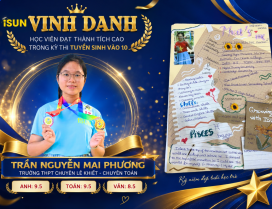 VINH DANH HỌC VIÊN ĐẠT THÀNH TÍCH CAO