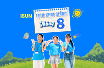 LỊCH KHAI GIẢNG THÁNG 8